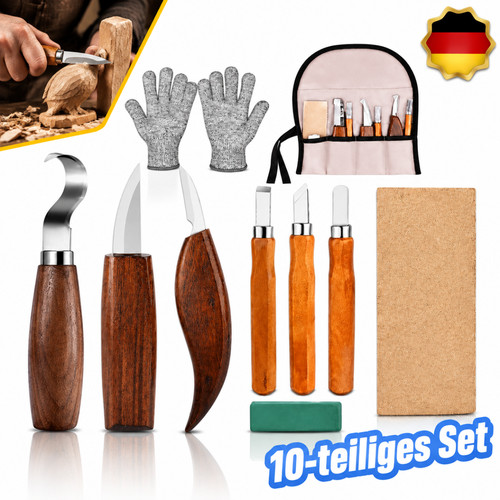 Holz schnitzmesser set - holz,