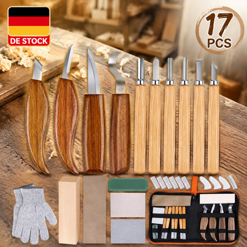 Holz schnitzmesser set tlg - holz,