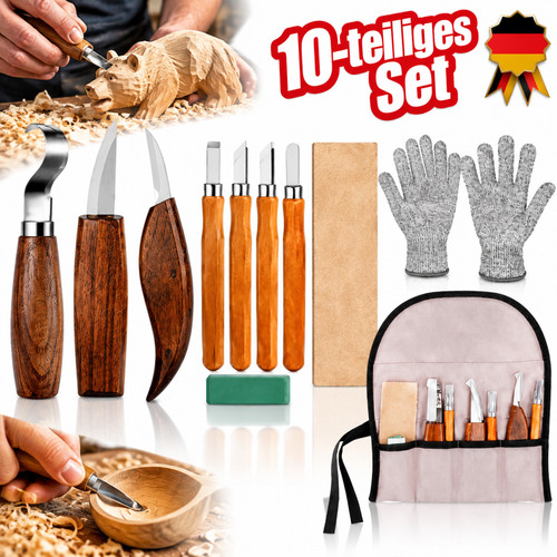 10x schnitzmesser - 10x,