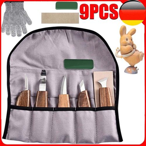 Teiliges schnitzmesser set - 9-teiliges,