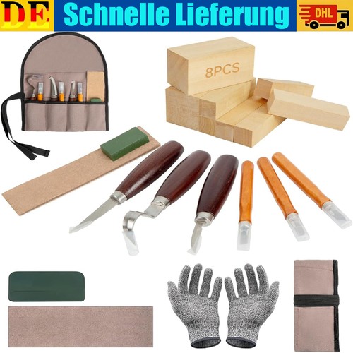 Holz schnitzmesser set - schnitzmesser, 18x