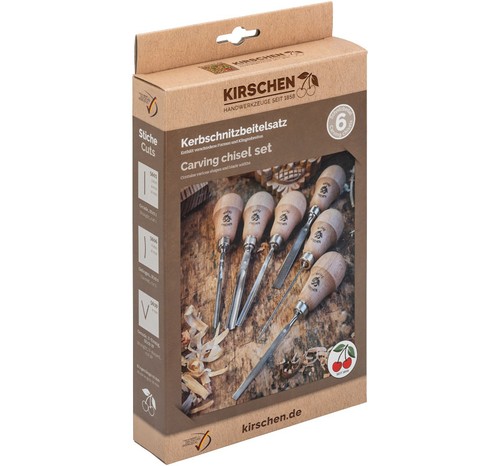 Kirschen kerbschnitzbeitel set - kerbschnitzbeitel,