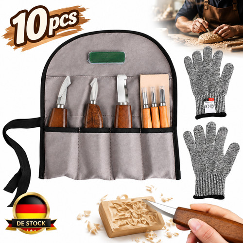Holz schnitzmesser set - schnitzmesser, 10-tlg