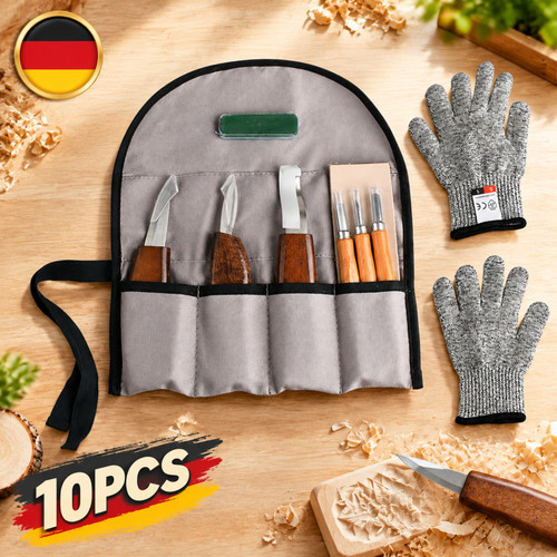 Holzschnitzwerkzeug teilig - holzschnitzwerkzeug, 10-teilig