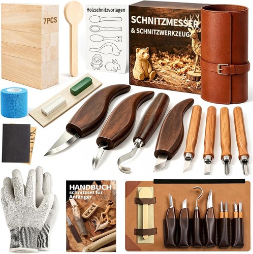 Schnitzmesser set tlg - set, 26-tlg