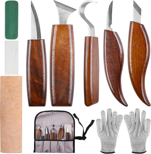 Schnitzmesser set stück - schnitzmesser, 10