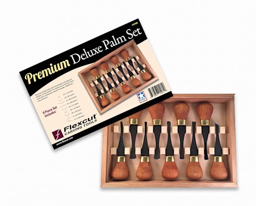 Flexcut deluxe palm - deluxe, set