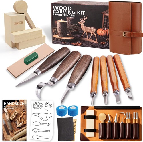 Schnitzmesser set teilig - set, 20-teilig