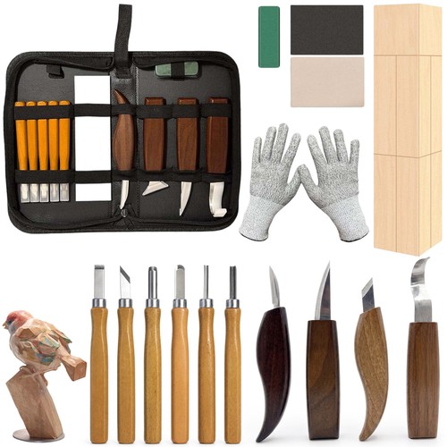 Holzschnitzset teilig mit - 26-teilig,