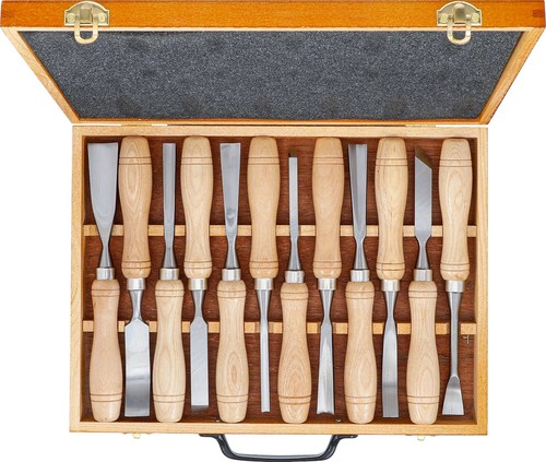 Bgs 12x schnitzwerkzeug - 12x, schnitzwerkzeug-satz