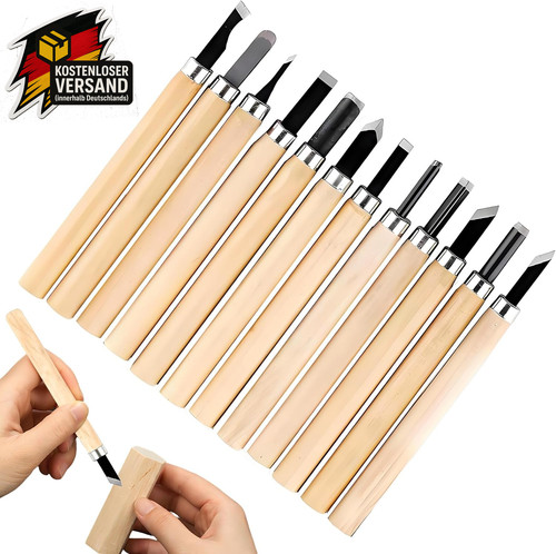Holzschnitzwerkzeug set - holzschnitzwerkzeug, 12