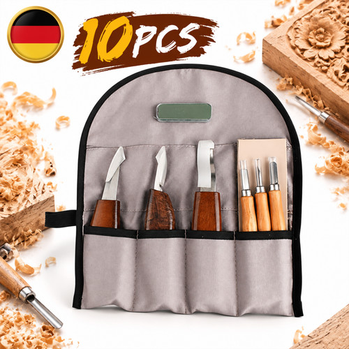 Teilig holzschnitz set mit - holzschnitz,