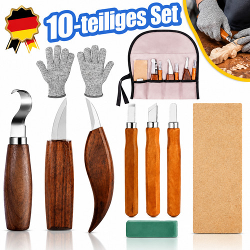 10pcs schnitzwerkzeug - 10pcs,