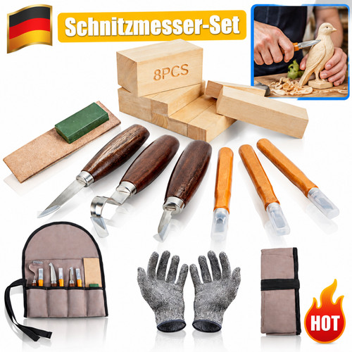 Holz schnitzmesser set - holz,
