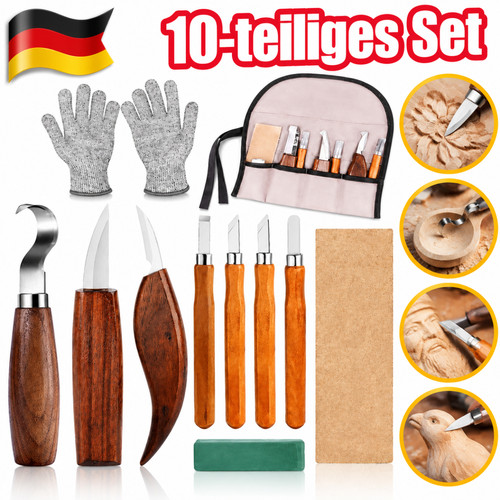 Holz schnitzmesser set - holz,