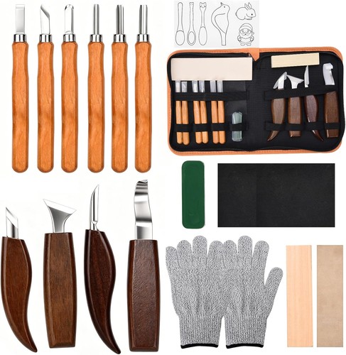 Schnitzmesser set - schnitzmesser,